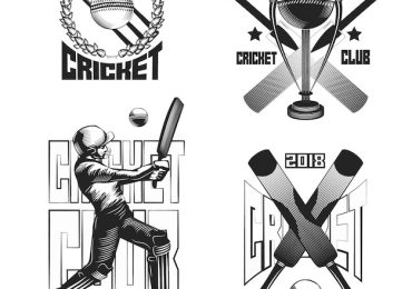 Cricket Bat Logo